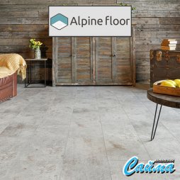 Замковая Каменно-Полимерная SPC Плитка Alpinfloor Stone Mineral Core Клеевая Кварц-Виниловая LVT Плитка Alpinfloor Stone Mineral Core Зион (без подложки) ЕСО-4-24-MC