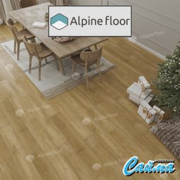 Клеевая Кварц-Виниловая LVT Плитка Alpinfloor Ultra Eco Дуб Итальянский ЕСО-5-35