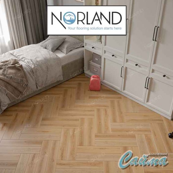 Клеевая Кварц-Виниловая LVT Плитка Norland Lagom Parquet LVT  Varig 1034-07