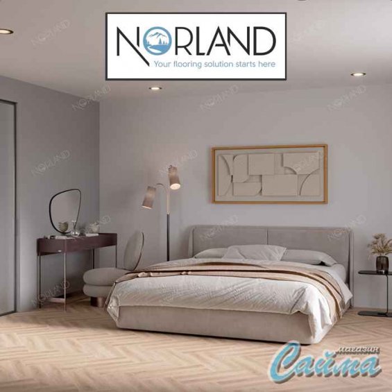 Клеевая Кварц-Виниловая LVT Плитка Norland Lagom Parquet LVT  Raffinert 1034-04