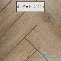 Ламинат Ёлочкой Alsafloor Herringbone тощиной 12 мм Amarante 535 (Амаранте)