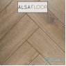 Ламинат Ёлочкой Alsafloor Herringbone тощиной 12 мм Amarante 535 (Амаранте)