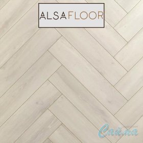 Ламинат Ёлочкой Alsafloor Herringbone тощиной 12 мм Canavese gris 701 (Канавес Серый)