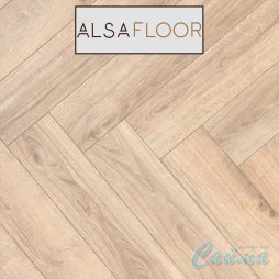 Ламинат Ёлочкой Alsafloor Herringbone тощиной 12 мм Sunset 471 (Сансет)