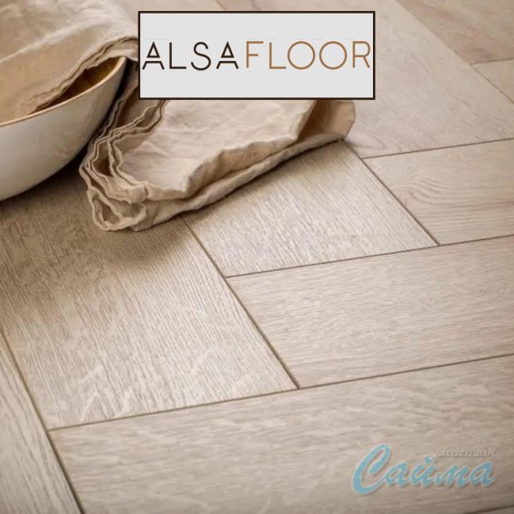 Ламинат Ёлочкой Alsafloor Herringbone тощиной 12 мм Vicence 435 (Виценце)