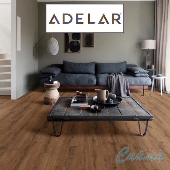 SPC-PVH Плитка Adelar Solida Acoustic European Oak 04870 (с подложкой IXPE 1мм )