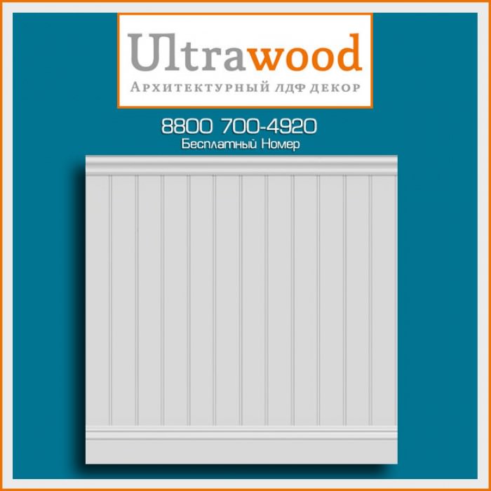 Стеновая панель под покраску ultrawood wain 002